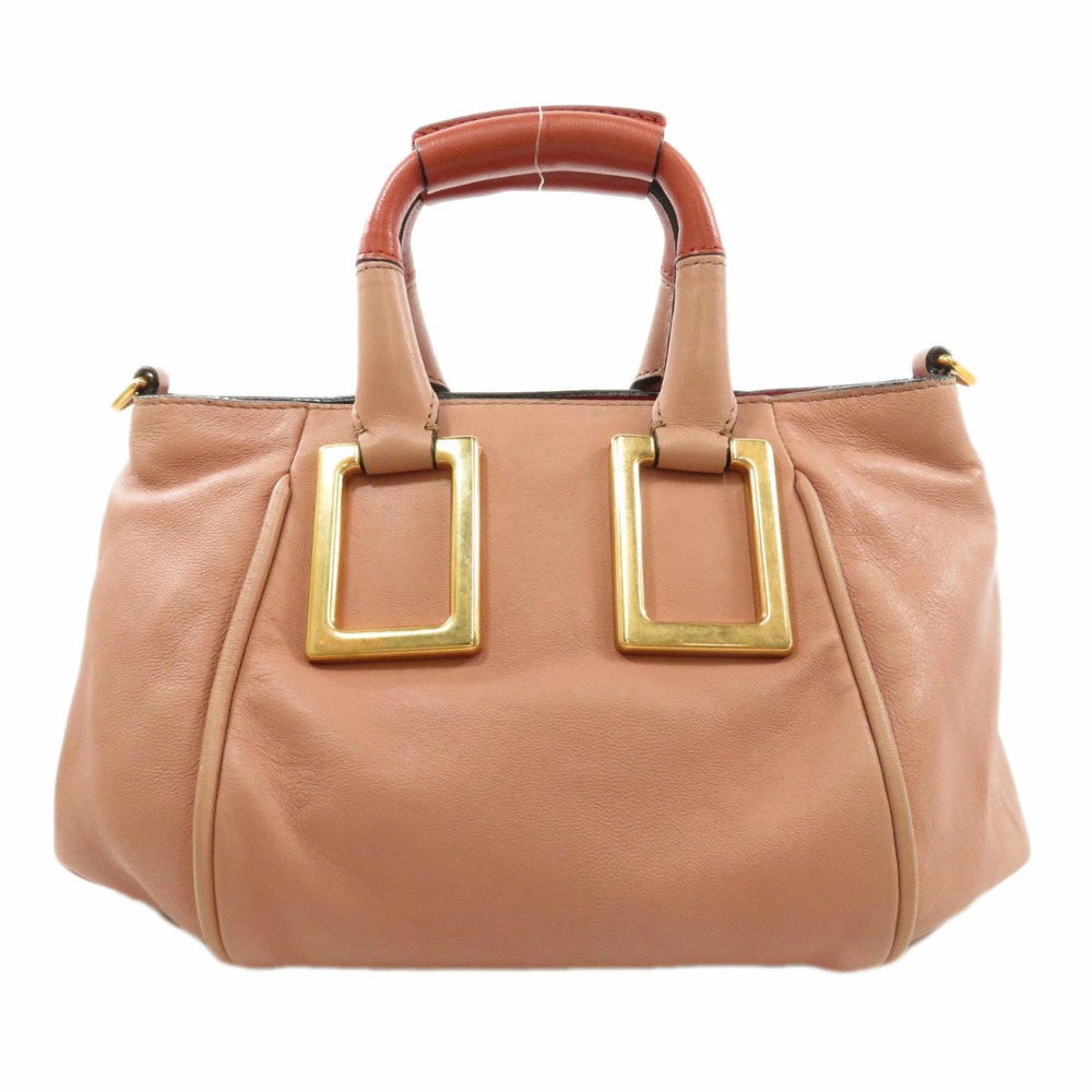 Chloe handbag leather